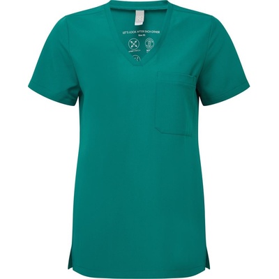Premier Dámský elastický kazak s výstřihem do V NN 300 emerald