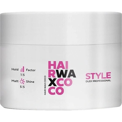 Dusy Style Hair Wax Coco vosk na vlasy s lehkou fixací 150 Ml