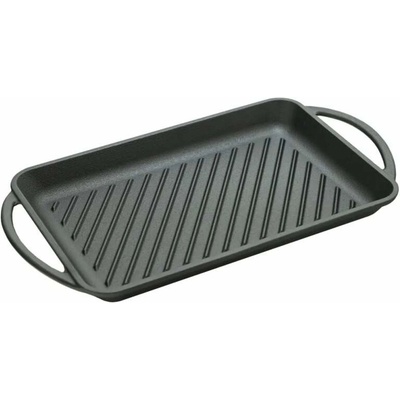 Cattara Grilovací pánev s držadly Litina 33x21,5cm 13062 vroubkovaná obdélníková