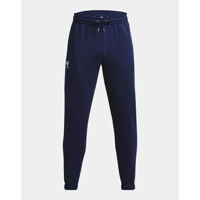 Under Armour pánské tepláky Essential Fleece jogger midnight navy Tmavě modrá