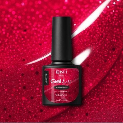 ENII NAILS Gel lak Ceramic 168 Rouge 10 ml