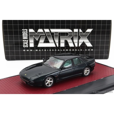 Matrix scale models Modely v mierke Matrix Ferrari 456gt Sedan 1993 Green Met 1:43