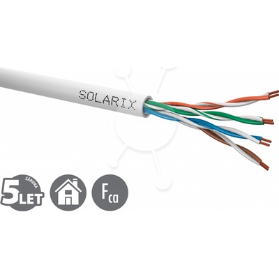 Solarix SXKL-5E-UTP-PVC-GY CAT5E UTP PVC, 305m – Hledejceny.cz