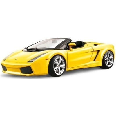 Bburago Gold Lamborghini Gallardo Spyder žltá 1:18