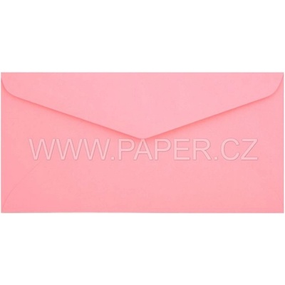 Obálka DL 110x220mm Červená
