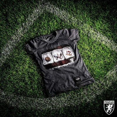 Tričko PGwear Soul of Football sivé