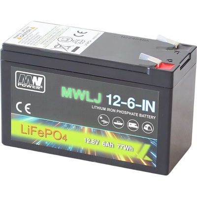 MW Power LiFePO4 MWLJ 12-6-IN 6 Ah 12.8 V