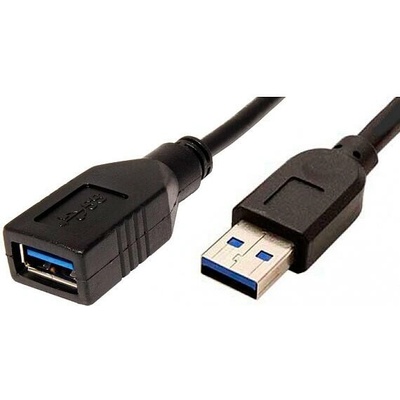 Roline 11.02.8977 USB 5Gbps, prodlužovací, USB3.0 A(M) - USB3.0 A(F), 0,8m, černý – Hledejceny.cz