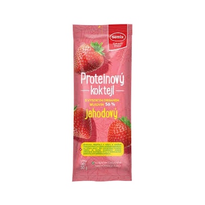 Semix Proteinový koktejl JAHODA 30 g