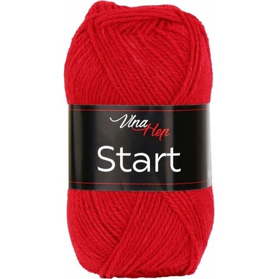 Vlna-hep Příze Start 41143 červená