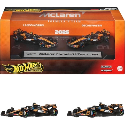 Hot Wheels Premium Formula 1 2025 McLaren Piastro a Norris 1:64