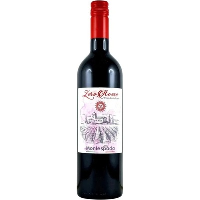 Montespada Rosso Zero 0% 0,75 l (holá láhev)