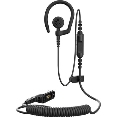 Motorola Solutions PMLN8337A 1-Wire IMPRES jedno sluchátko s odnímatelným háčkem do ucha
