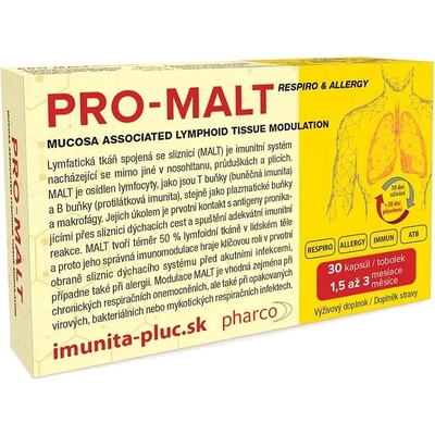 PRO-MALT na respiračné problémy 30 kapsúl
