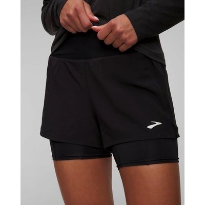 Brooks High Point 3 2v1 short šortky dámské černá