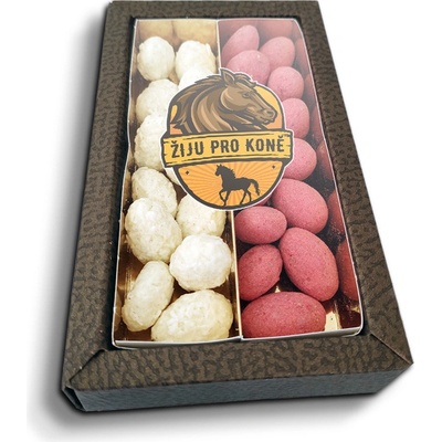 Sablio Mandle v čokoládě Žiju pro koně 2 x 80 g