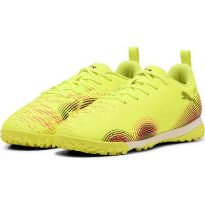 Puma FUTURE 8 PLAY TT Mid Football Boots Youth Puma černá