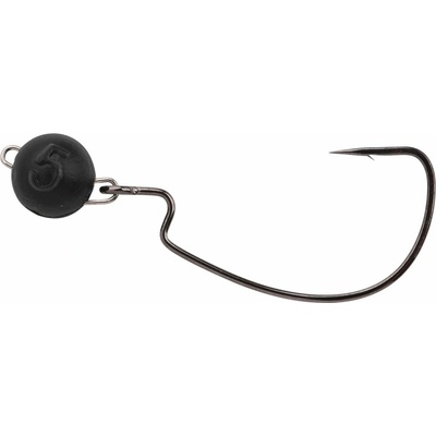 Gamakatsu-Spro Jigová hlavička Freestyle Rigged Bottom Jigs Black vel. 2/0 3 g 2 ks