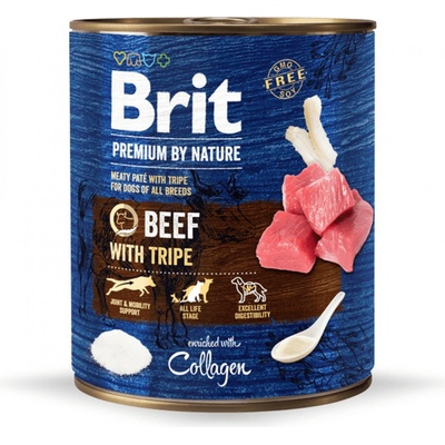 Brit Premium by Nature Dog Beef with Tripe 800 g