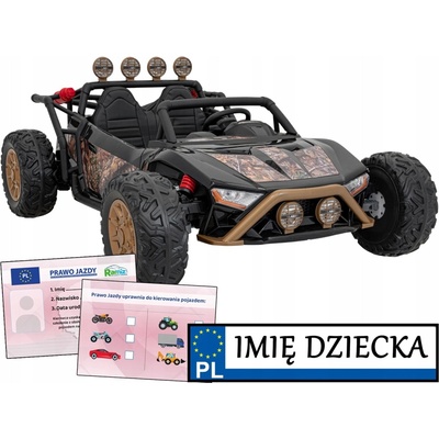 Tomido elektrická bugina Monster RACING 400W XXL černá