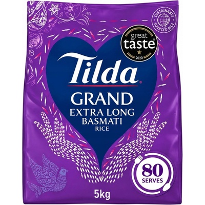 Tilda Basmati Dlouhozrnná rýže 5 Kg