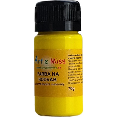 Artemiss Farba na hodváb 62 žltá 250 g