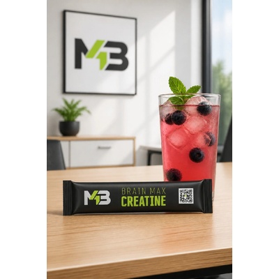 MAX4BODY BRAIN MAX CREATINE kreatínová formula pre sústredenie a výkon 30 sáčkov