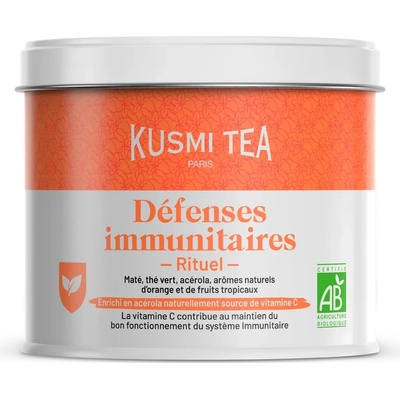 Kusmi Tea Sypaný bylinný čaj na posílení imunity Immune Defense Ritual 100 g