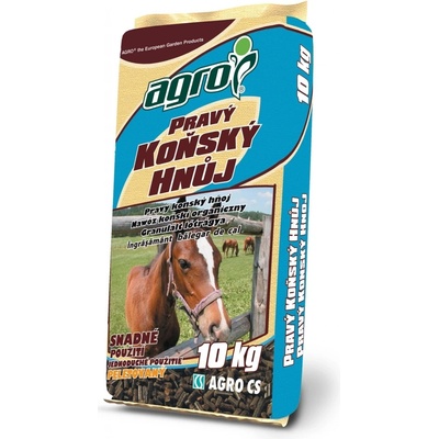 Agro pravý koňský hnůj 10 kg