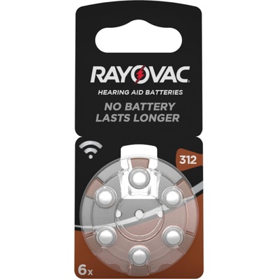 Varta Rayovac 312 6ks 4607945416 – Hledejceny.cz