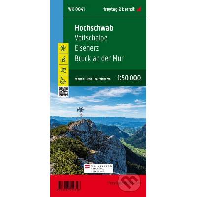 Hochschwab 1:50 000 / turistická a cykloturistická mapa - freytag&berndt – Hledejceny.cz