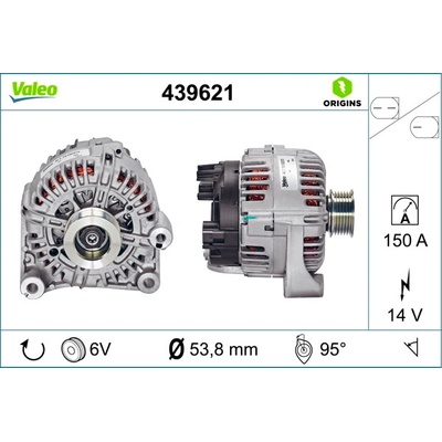 Alternátor VALEO 439621