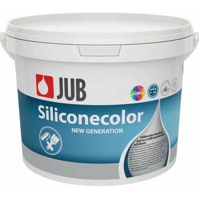 JUB SILICONECOLOR - silikónová fasádna farba - biely - 5 l