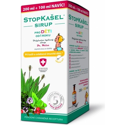 Dr. Weiss Stopkašel Medical sirup 300 ml