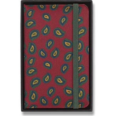 Moleskine Zápisník Professional Silk tvrdé desky A7 čistý bordó – Hledejceny.cz