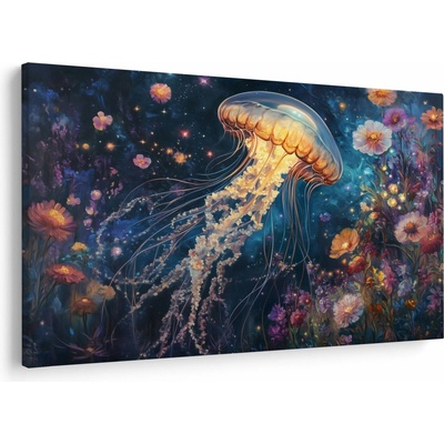 Obraz - Magická medúza, jednodílný 90x60 cm