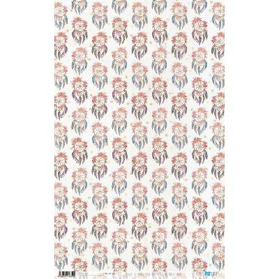 Rice Paper 54x33 BOHO CHIC MALÝ LAPAČ SNŮ - Rice Paper 54x33 BOHO CHIC LITTLE DREAMCATCHER