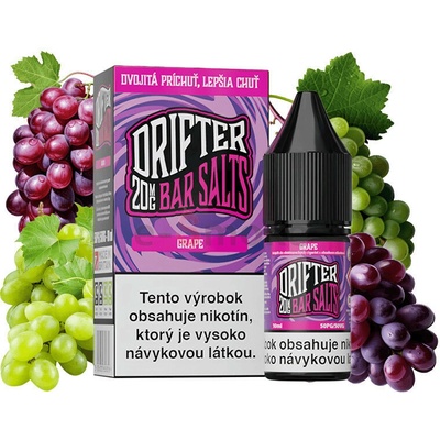 Juice Sauz Drifter Salt Grape 10 ml 20 mg