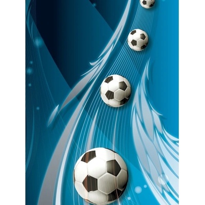 Preinterier Fototapeta panel - PL0774 - 3D futbalová lopty vlies - 206cm x 275cm
