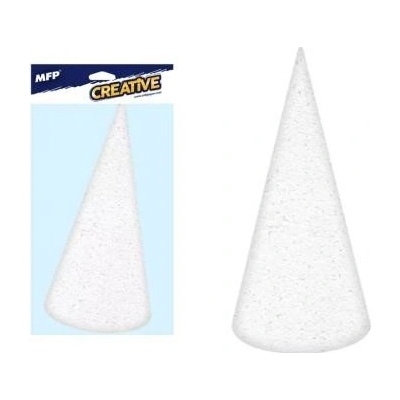 MFP Kužel polystyrenový ø 11 cm V:30 cm bílá 1041739 – Hledejceny.cz