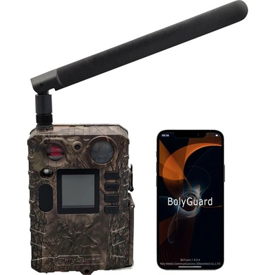 Berger & Schröter BG-410M(S) fotopasca 4 Megapixel čierne LED diódy maskáčová