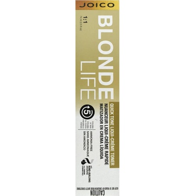 Joico Blonde Life Quick Creme Toner Tónovací krém Clear 74 ml