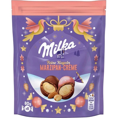 Milka jemnej marcipánovo-krémovej gule 80 g