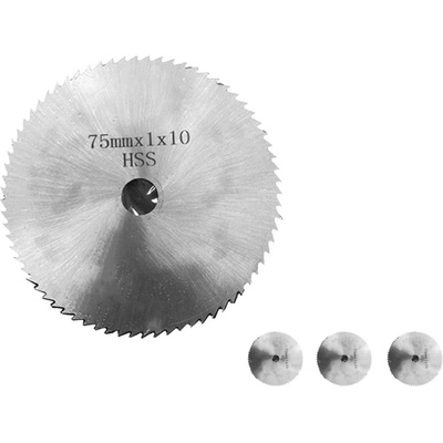 Hobbyvěci 3ks Pilový Řezný Kotouč na Kov 75x1x10mm
