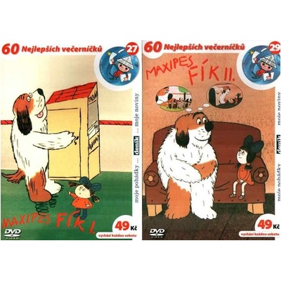 Maxipes Fík 1+2 DVD