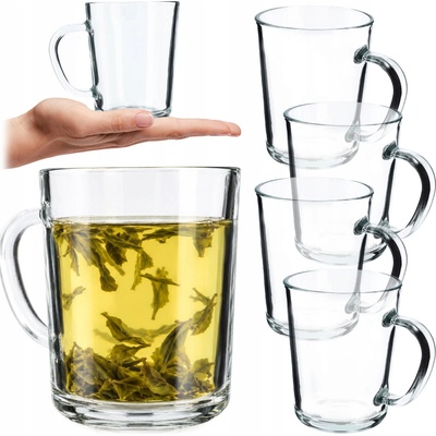 Kadax Sklenice na kávu 4 x 410 ml