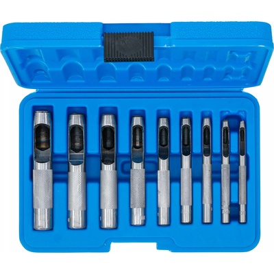 BGS 565 Děrovače průměr 3 ÷ 12 mm. Sada 9 dílů v PVC kazetě