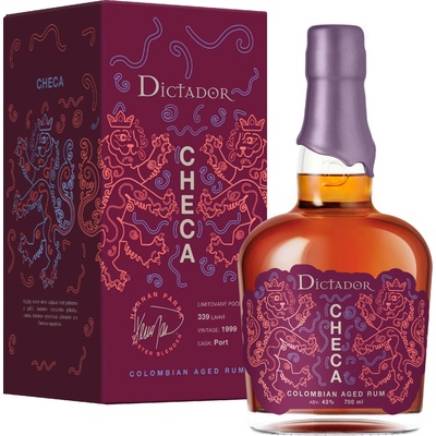 Dictador Checa 1999 Lion 43% 0,7 l (karton) – Hledejceny.cz