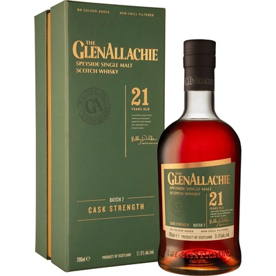 The GlenAllachie 21letá Batch 7 51,9% 0,7 l (kazeta)