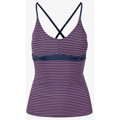 Trespass dámský plavecký top Sarah rose blush stripe